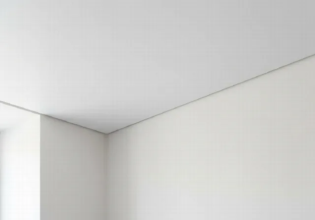 Mat doek, het gewone plafond
